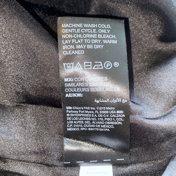 White House Black Market: Balck Dress Size 12 - Picture 9 of 10